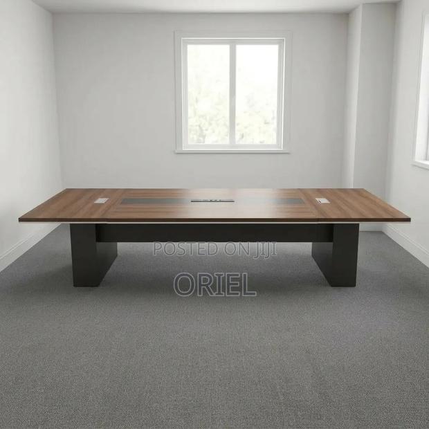 Office Boardroom Table : 3 Metres Conference Table - thumbnail 12