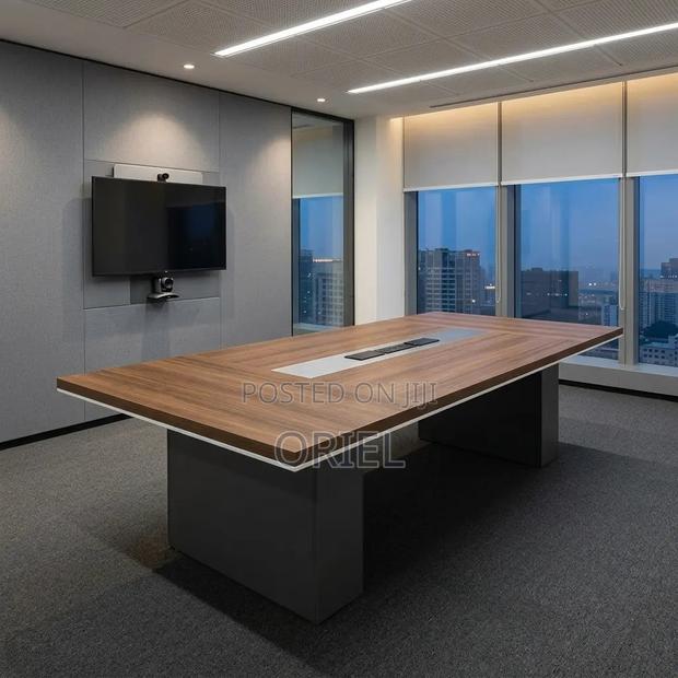 Office Boardroom Table : 3 Metres Conference Table - thumbnail 19