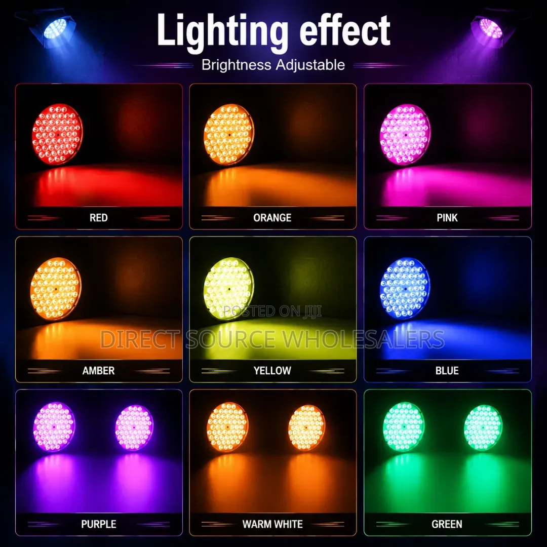 PAR Light for Stage, Church Events Professional LED PAR