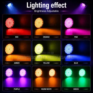 PAR Light for Stage, Church Events Professional LED PAR