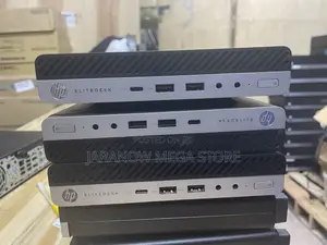 Desktop Computer HP EliteDesk 800 G3 8GB Intel Core i7 SSD 256GB