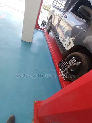 Mechanical Safety Locking System Heavy Duty 4post Carlift Machine Wula