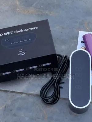 Table Clock Spy Camera