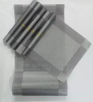 Table Runner With 6 PCS Placemats