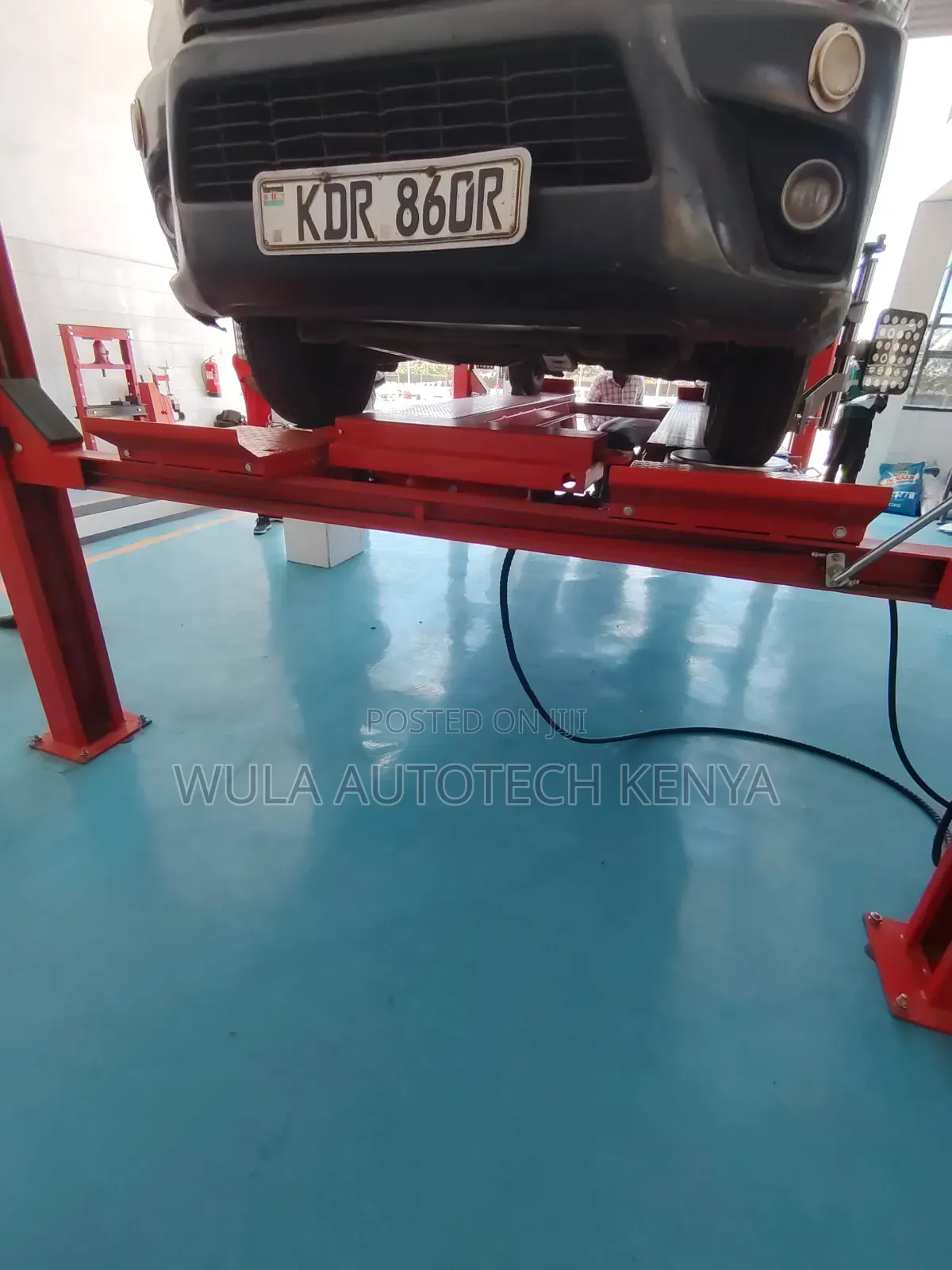 Rear Slip Plates and Turntables Heavy Duty 4post Carlift Machine Wula