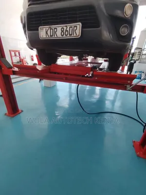 Rear Slip Plates and Turntables Heavy Duty 4post Carlift Machine Wula