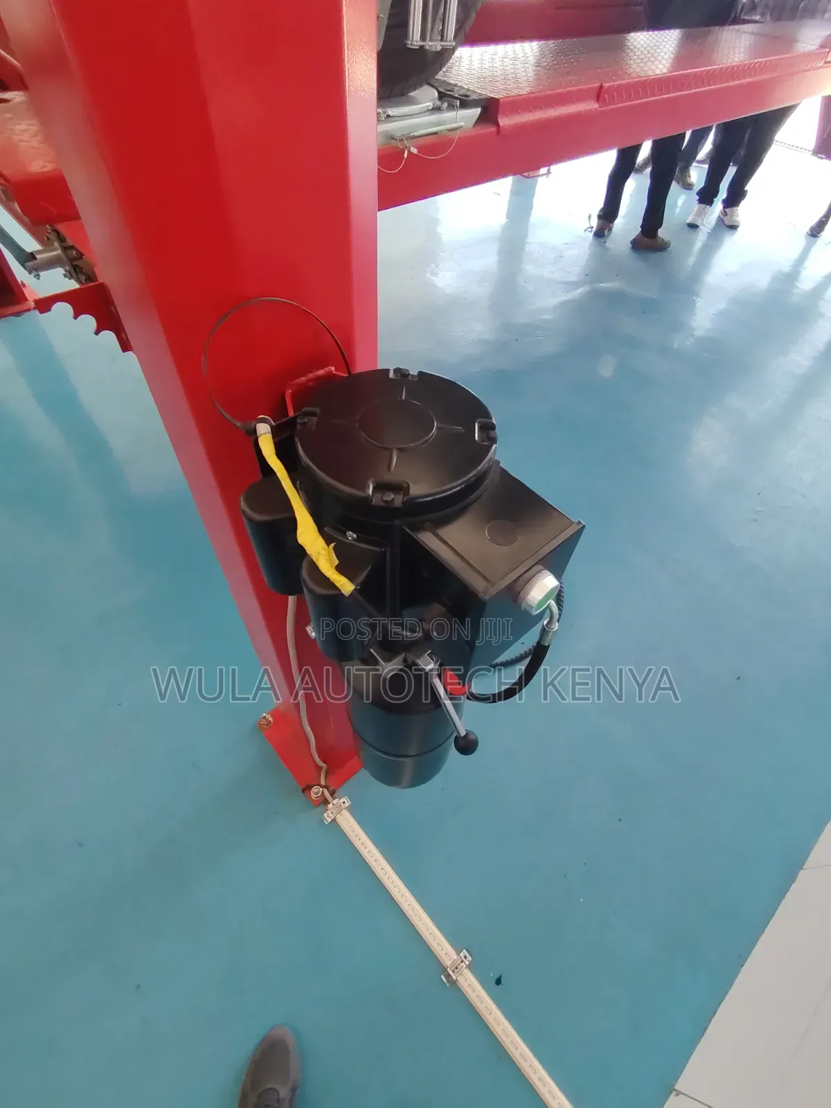 Rear Slip Plates and Turntables Heavy Duty 4post Carlift Machine Wula