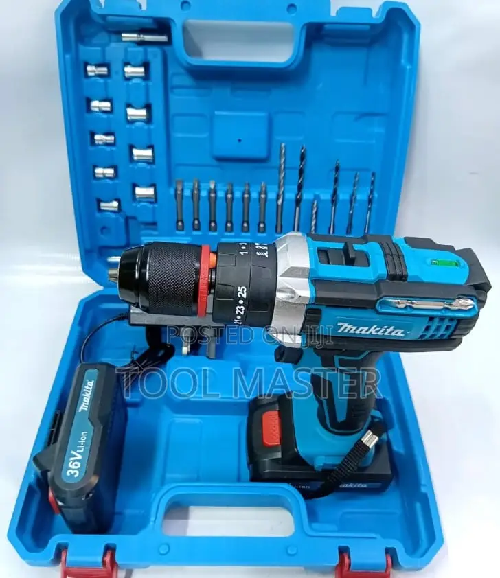 Makita Cordless Drill – 36v/Heavy Duty 36v Cordless Makita Drill Set