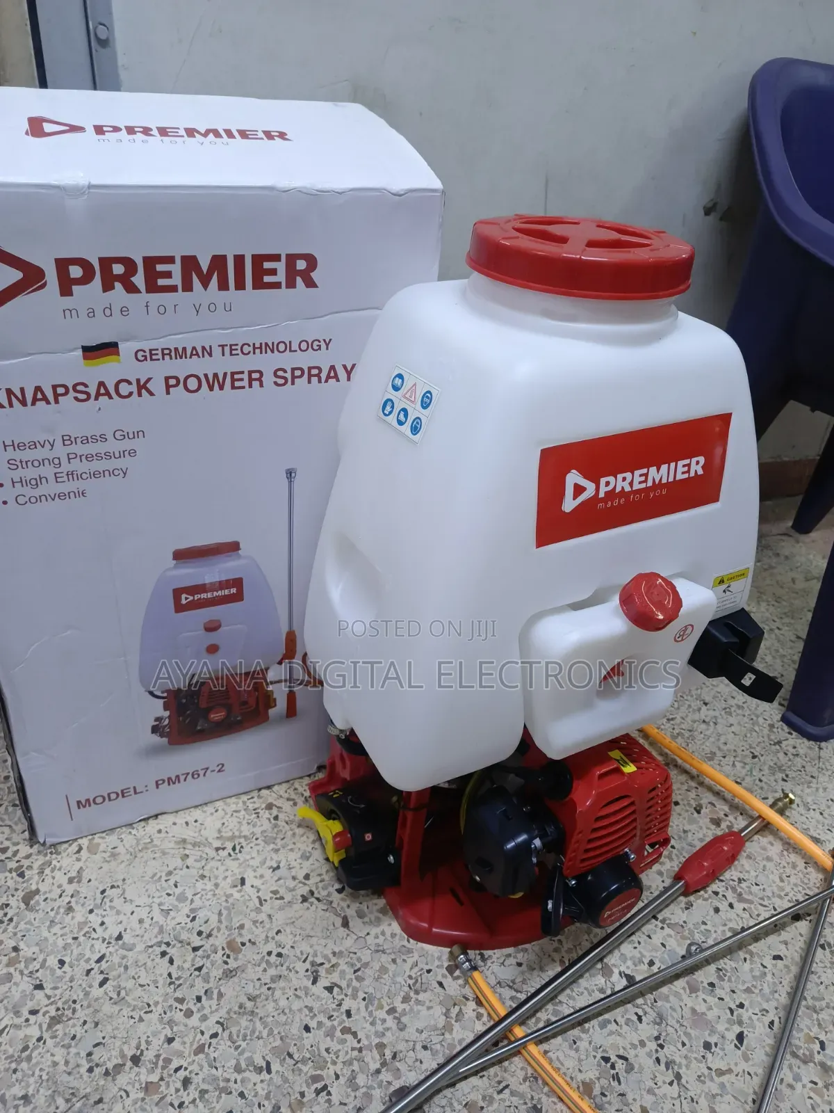 Premier Power Knapsack Sprayer 2stroke ,20ltrs