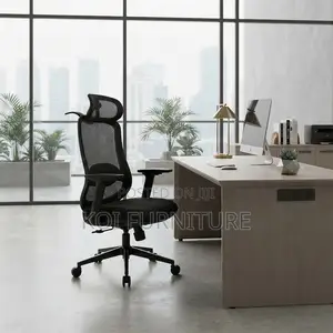 Office Chair; Ergonomic High Back Mesh Adjustable Office Seats