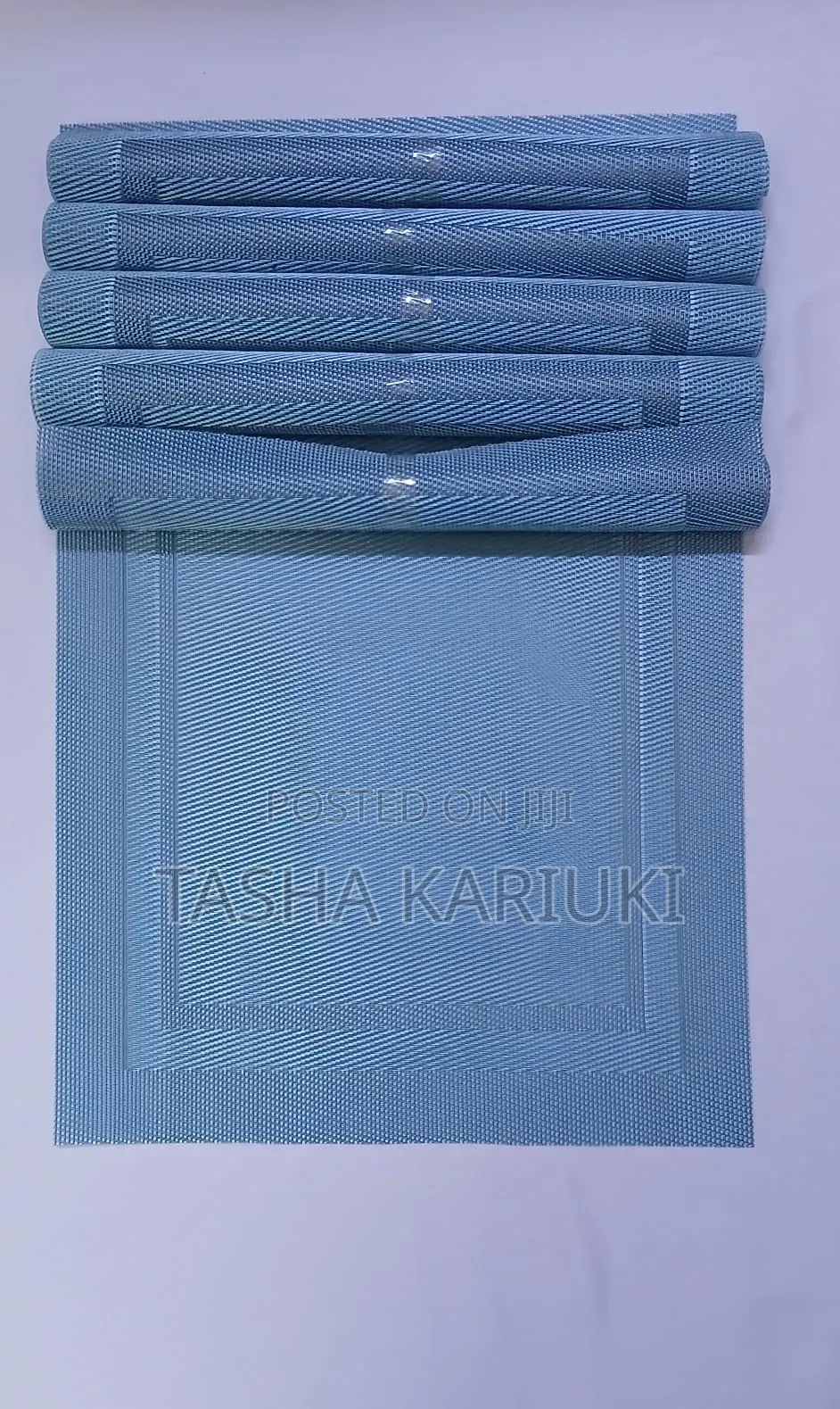 6pcs PVC Table Mats + 1 Table Runner Set