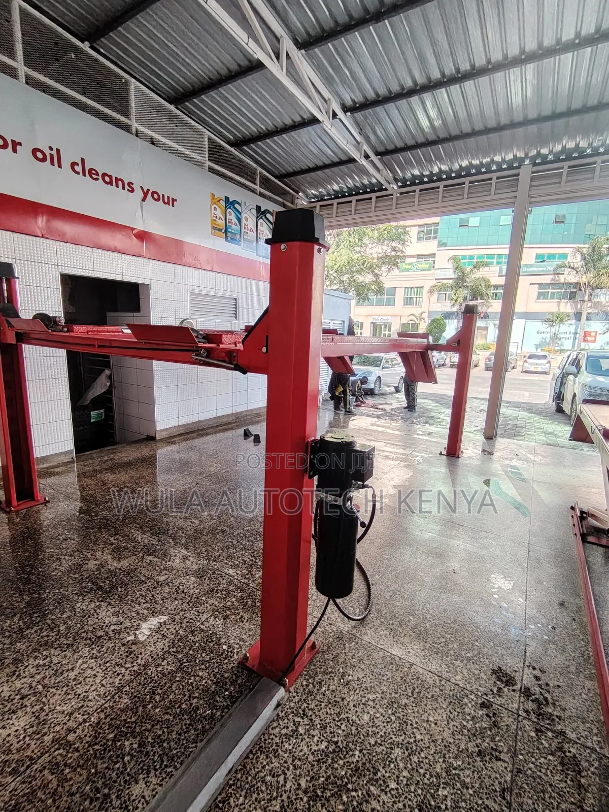 Vehicle Underbody Inspection Heavy Duty 4post Carlift Machine Sunshine