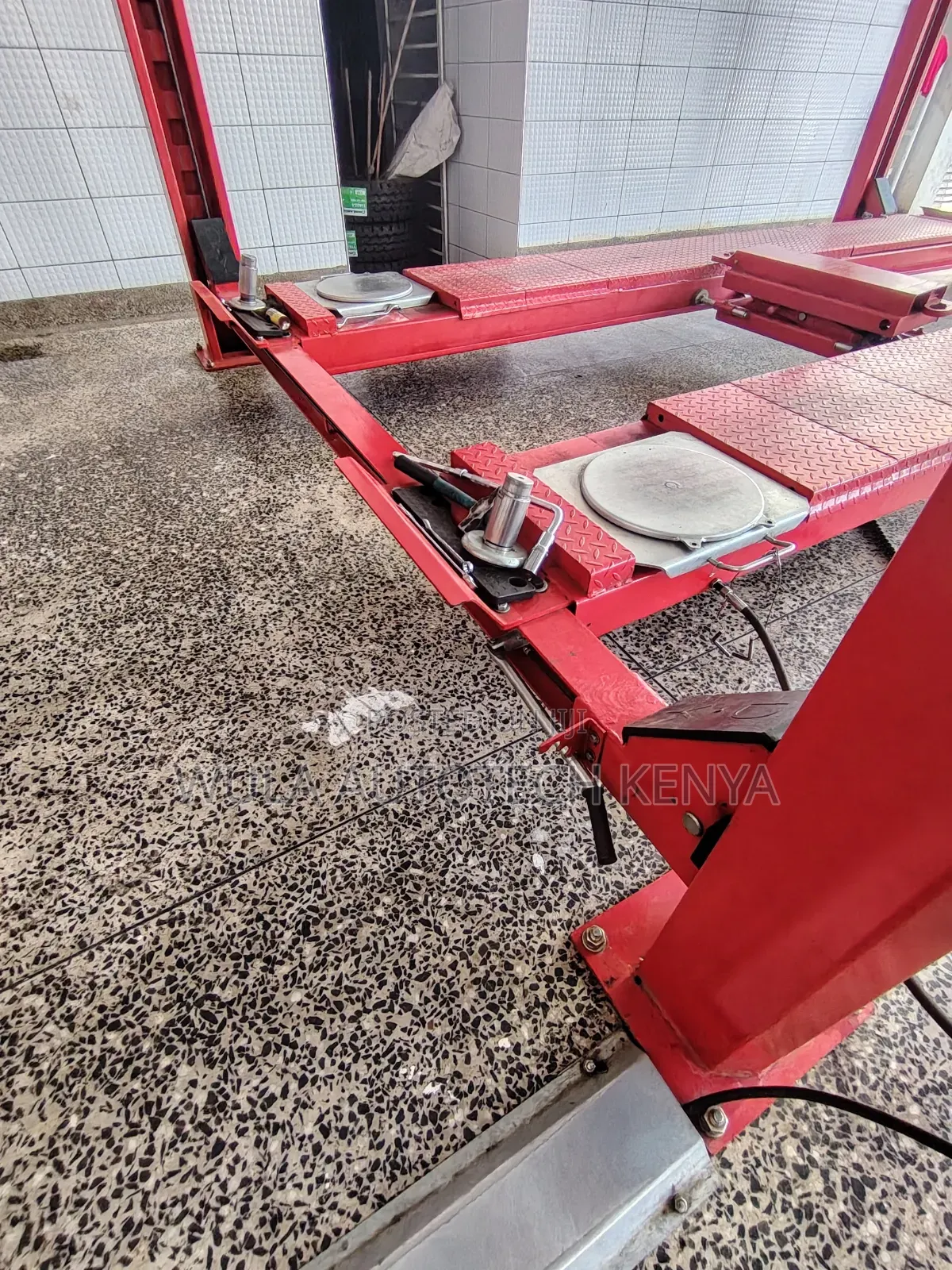 Vehicle Underbody Inspection Heavy Duty 4post Carlift Machine Sunshine