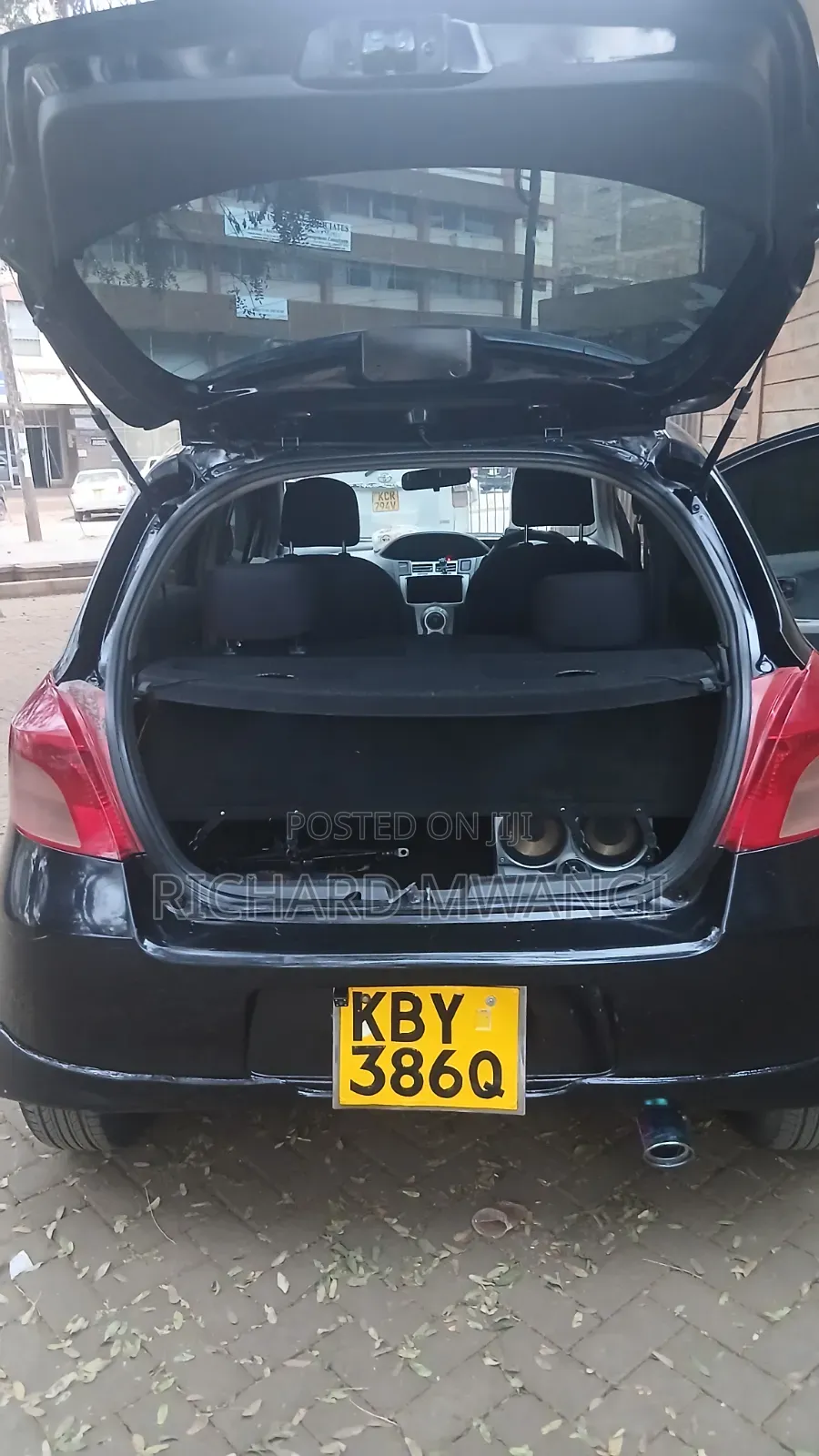 Toyota Vitz 2007 Black