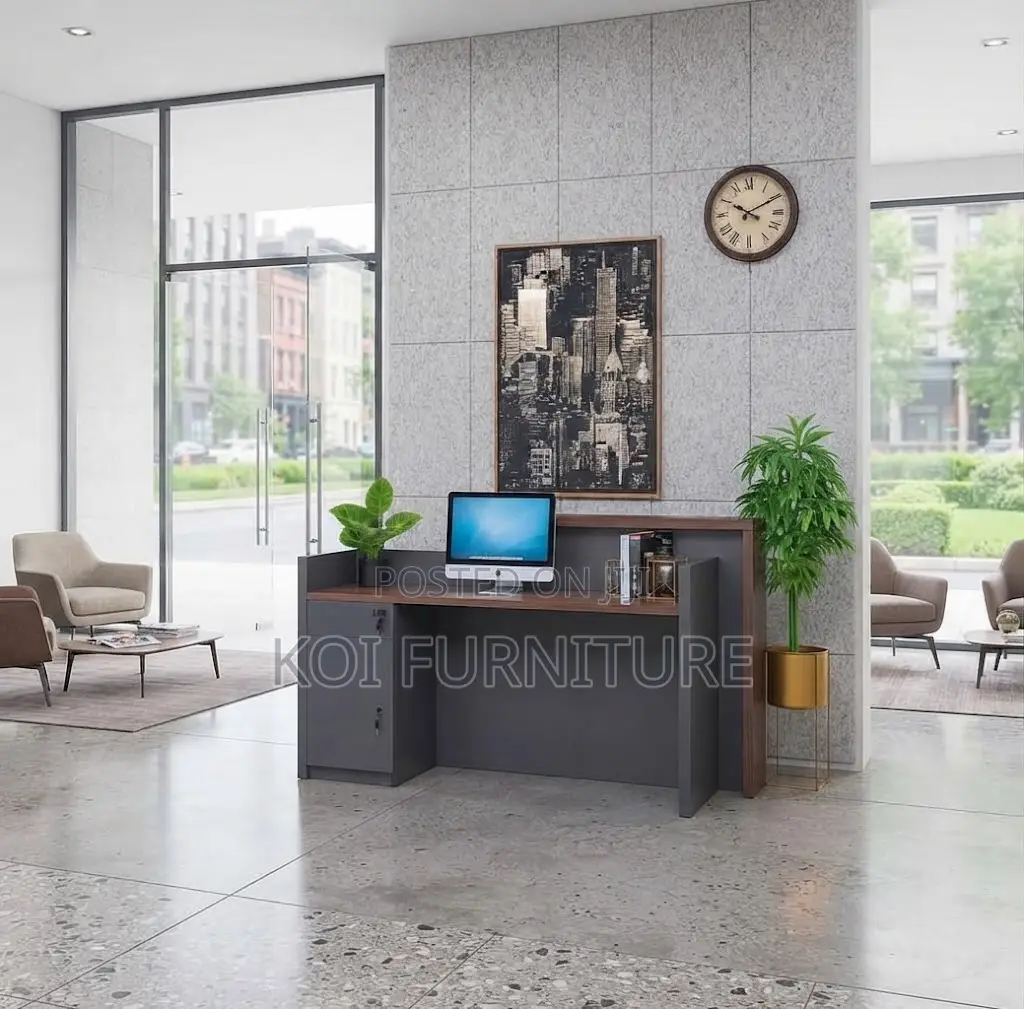 Reception Desk; 1.8 Meters Front Office Guests Welcoming Desk