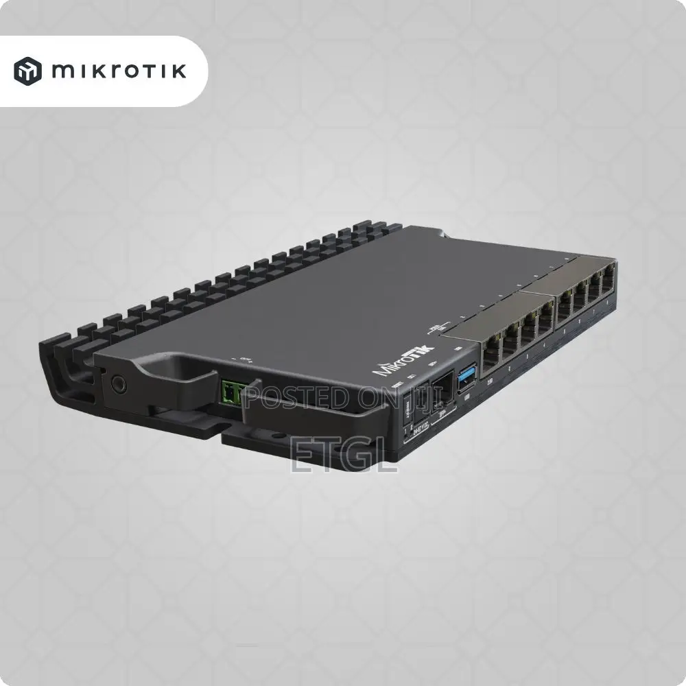 Mikrotik RB5009UG+S+IN Wired Router 2.5 Gigabit Ethernet Bla