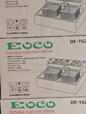 Ecco Double Deep Fryer