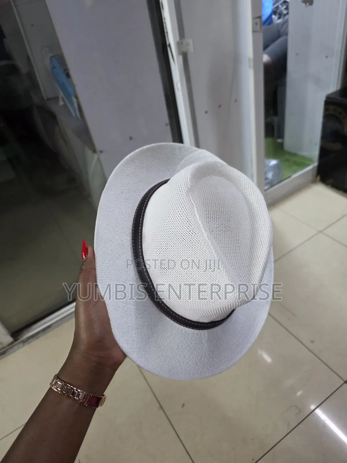 Whitish New Panama Hats for Men-Yu