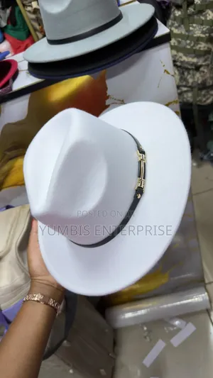 White God Father Wide Stylish Fedora Hat-Yu