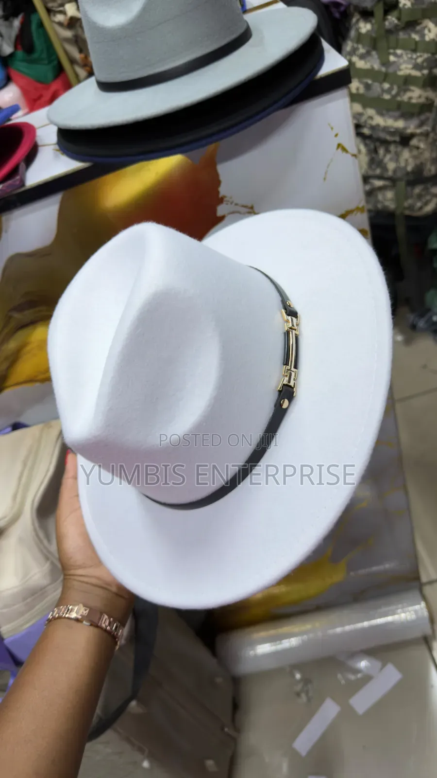 White God Father Wide Stylish Fedora Hat-Yu