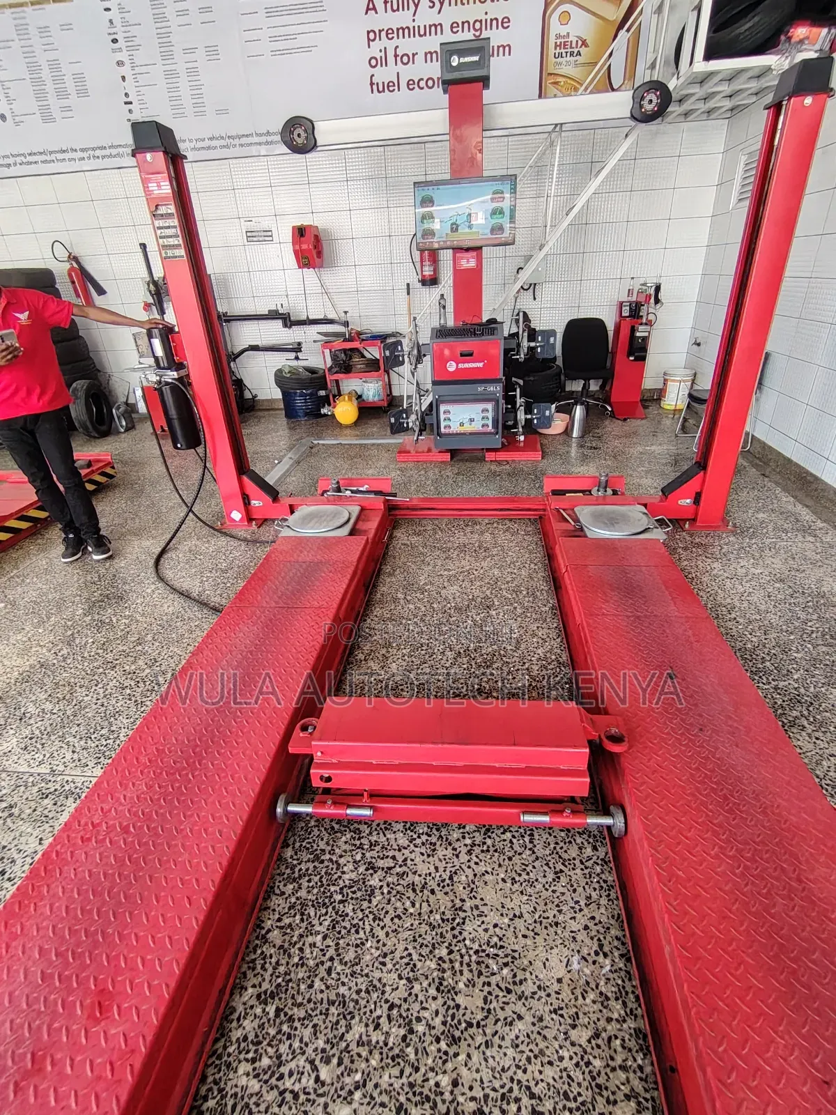 Latest Technology Sunshine Italy 3phase 4post Carlift Machine