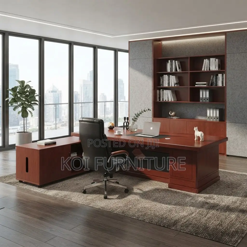 Office Desk; 1.6 Meters Executive Modern Desinee Office Desk