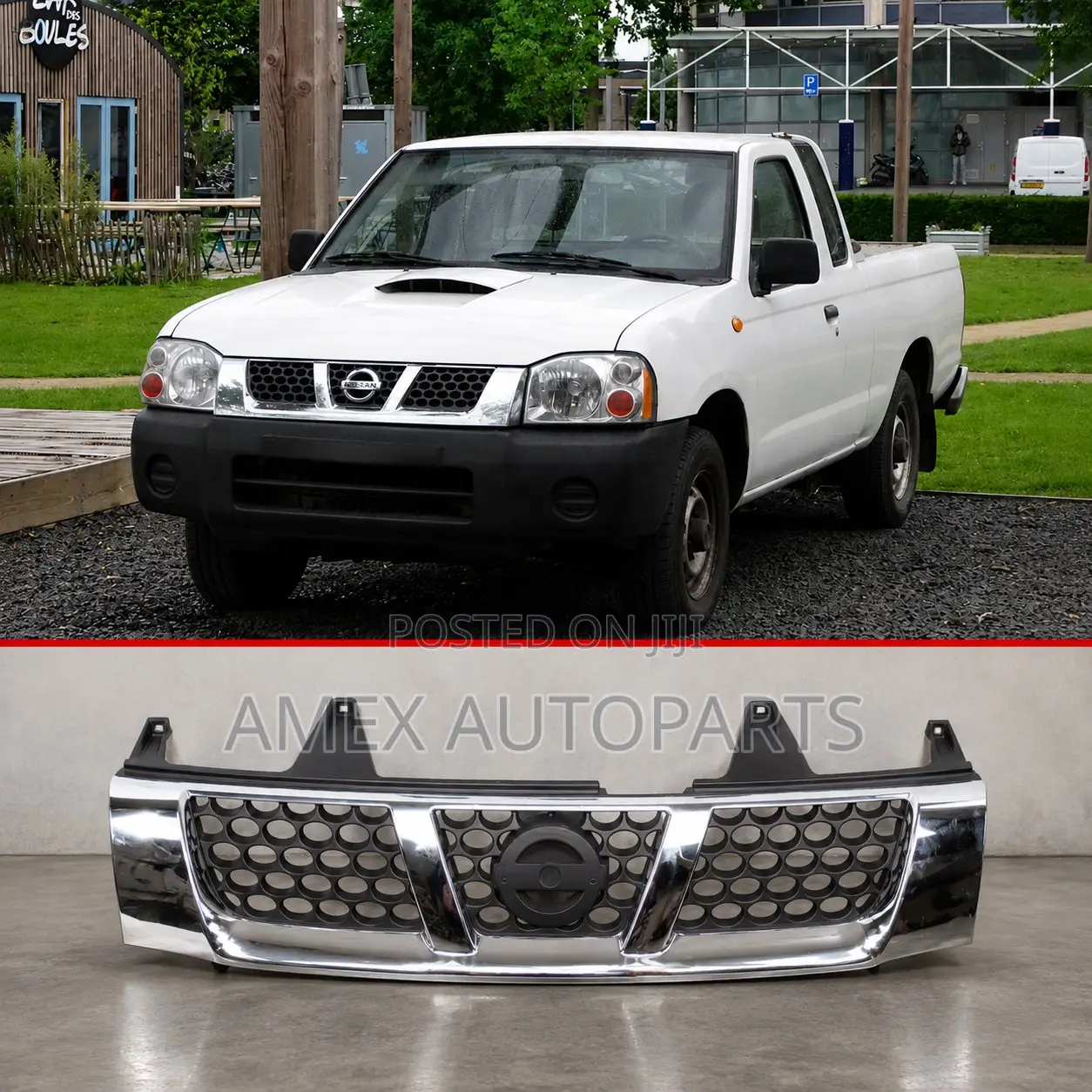 Grille Nissan D22 Atoti 2005 Onwards Chrome