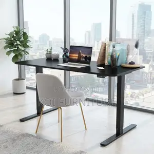Office Desk; 1200MM Studio Black Home Gamers Adjustable Desk