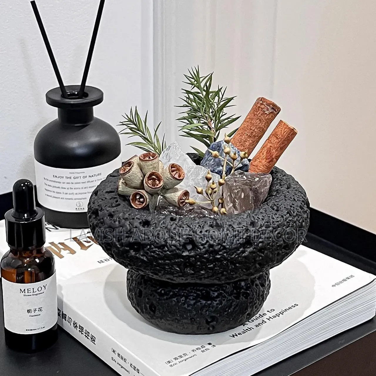 Home Diffuser With Essential Oils - Elegant Home Fragrance