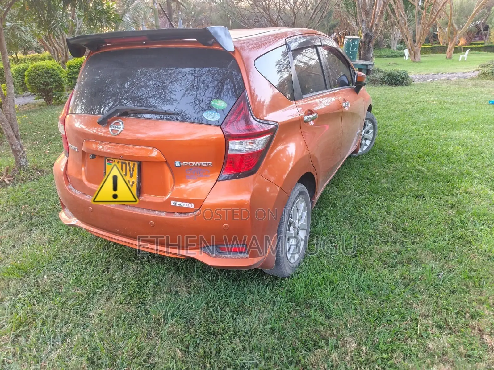 Nissan Note 1.2 Hybrid 2018 Orange