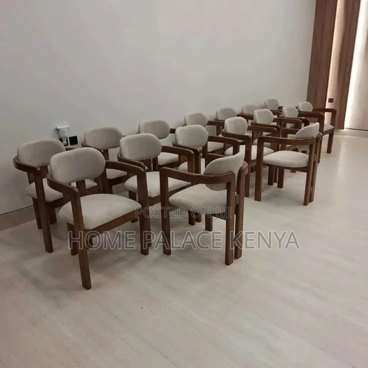 Dining Chair; Elegant Padded Wooden Dining Chair With Chester Style
