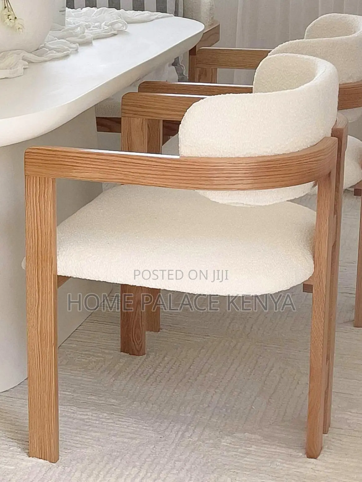Dining Chair; Elegant Padded Wooden Dining Chair With Chester Style