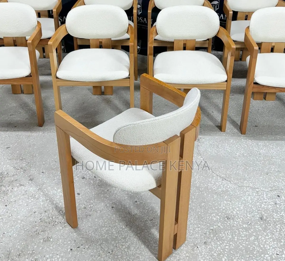Dining Chair; Elegant Padded Wooden Dining Chair With Chester Style