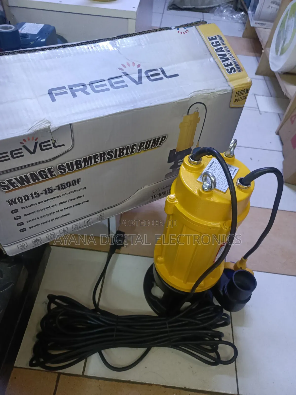 Freevel Sewage Pump 2hp 2"/ Waste Pump