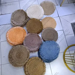 Hand Wooven Sisal Mat -Natural Decorative Table,and Wall Mats