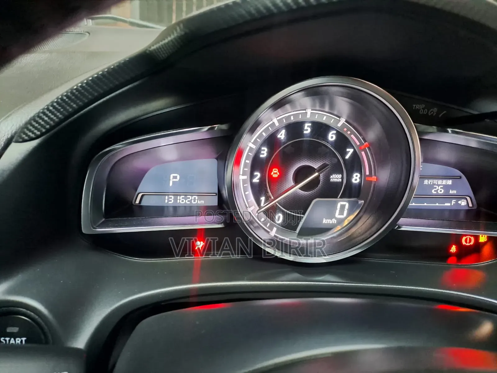 Mazda Axela 2015 Red