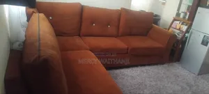 Seven Sitter Corner Sofa L Shape Well Maintained