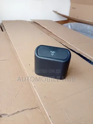 Car Trash Can | Mini Car Dustbin With Lid