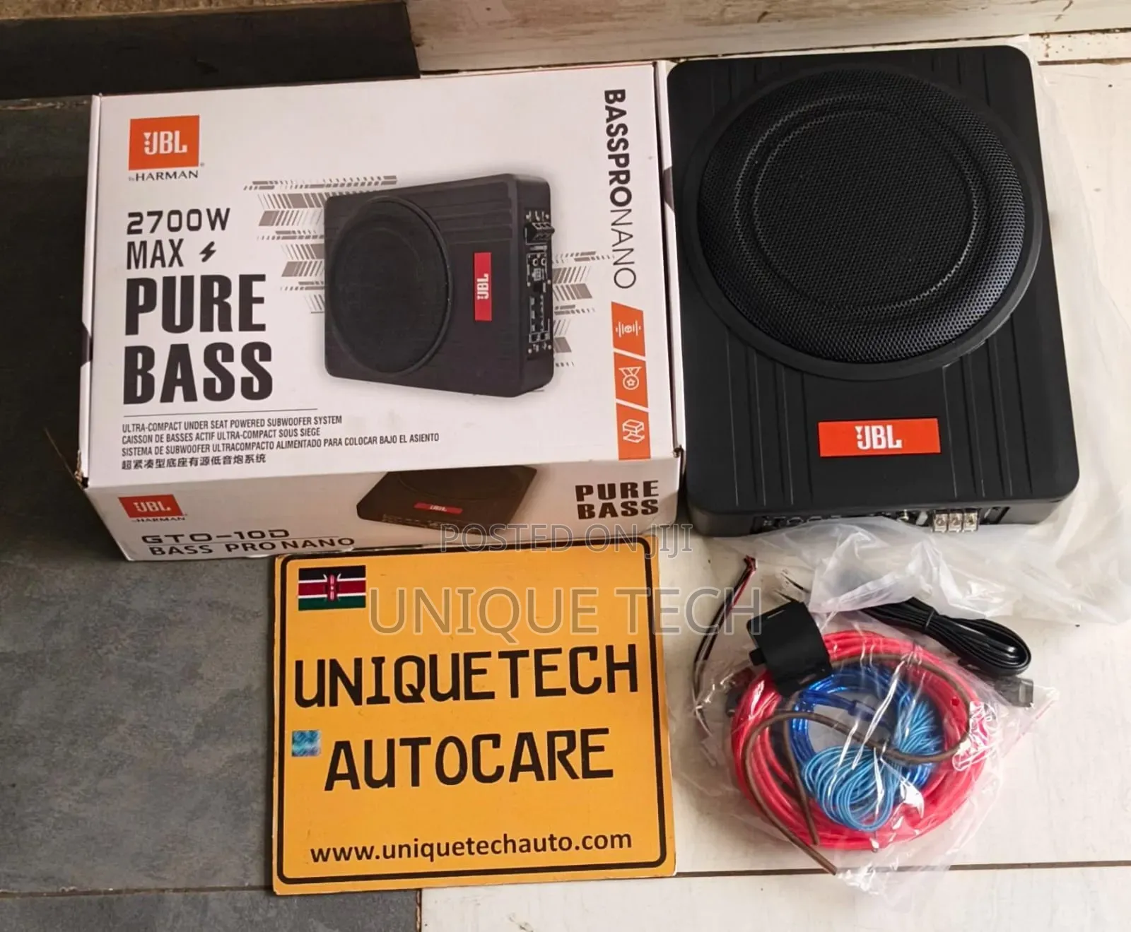 JBL Underseat Subwoofer 2700w