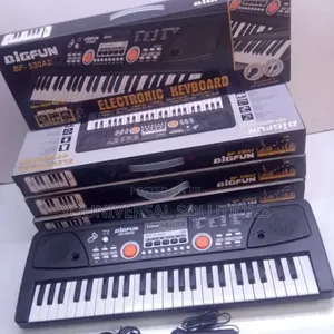 49 Keys Piano With Microphone and Charging Cable