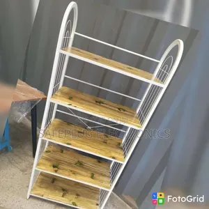 Wooden Shoe Organizer 4-Tier – Modern Footwear Storage Rack