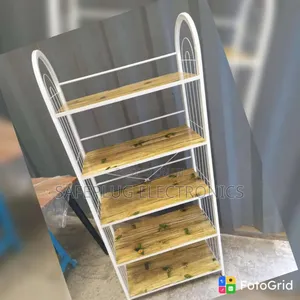 Wooden Shoe Organizer 4-Tier – Modern Footwear Storage Rack