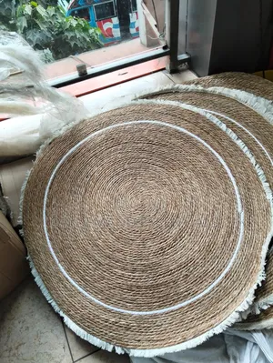 Hand Braided Handmade Round Natural Jute Rug