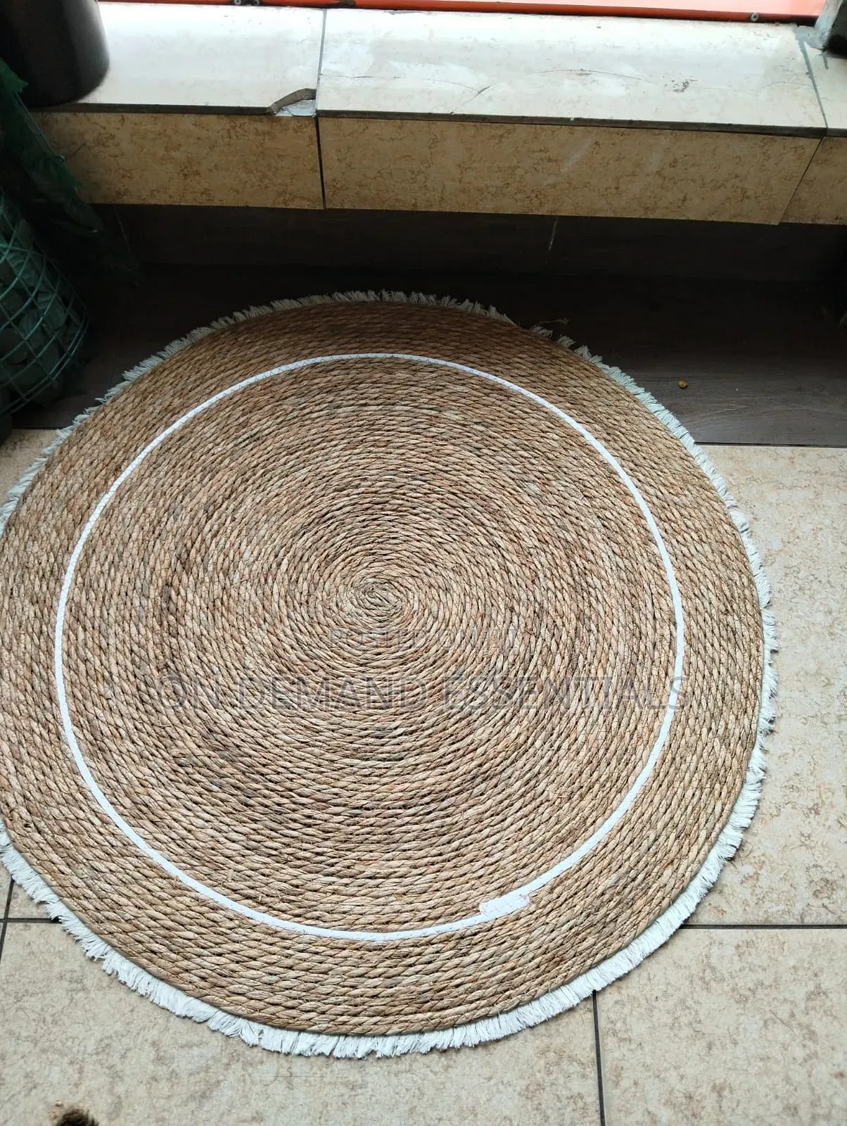 Hand Braided Handmade Round Natural Jute Rug