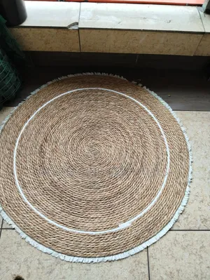 Hand Braided Handmade Round Natural Jute Rug