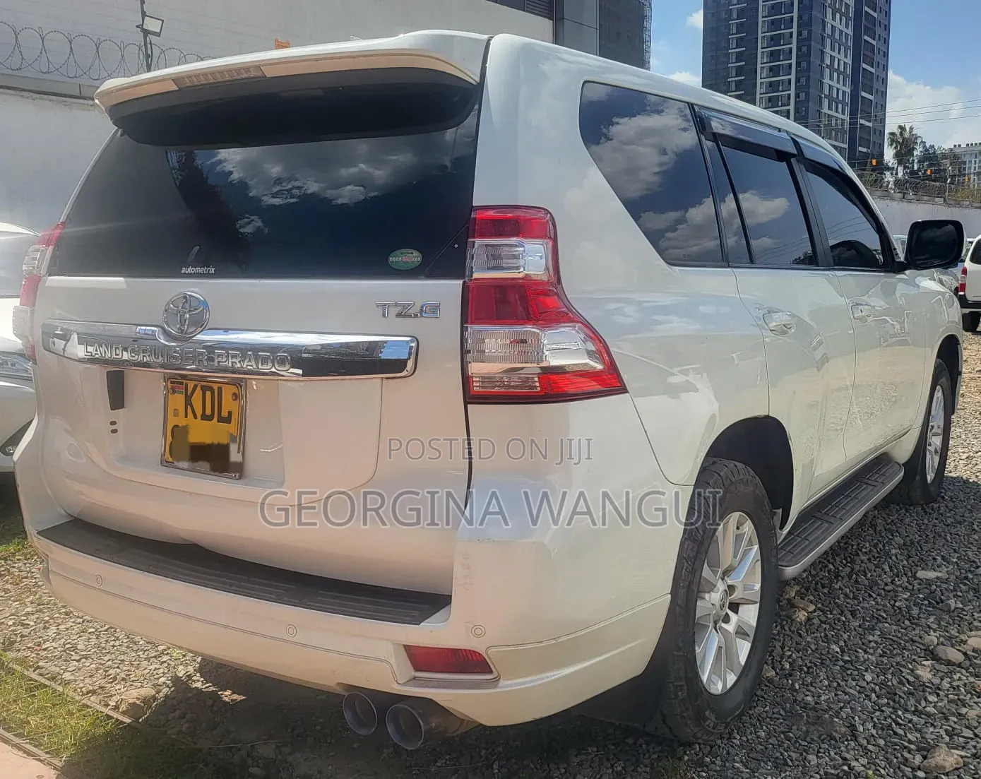 Toyota Land Cruiser Prado 2015 White