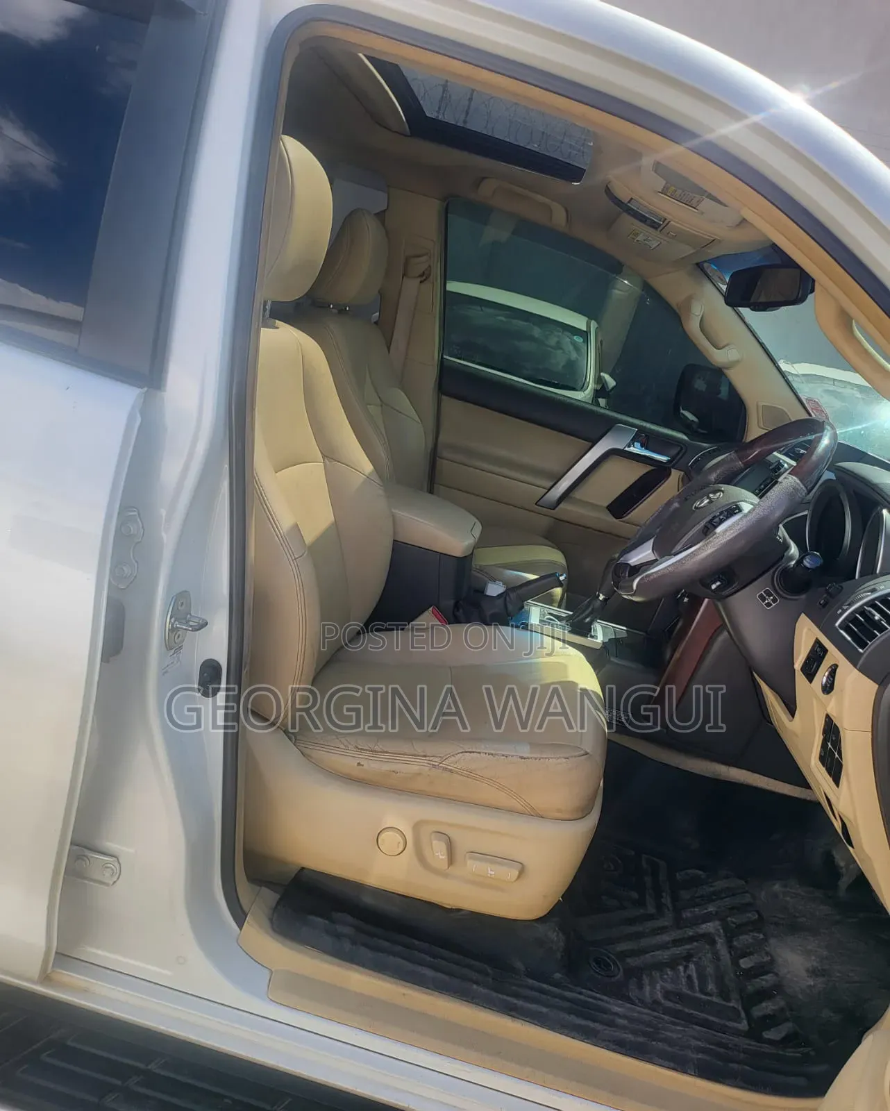 Toyota Land Cruiser Prado 2015 White