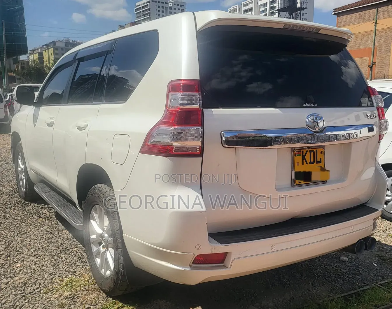 Toyota Land Cruiser Prado 2015 White