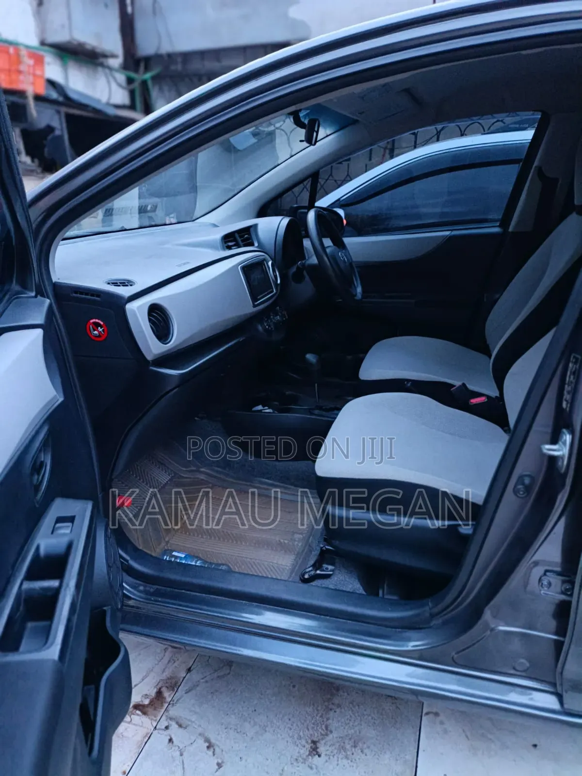 Toyota Vitz 2008 Matt Black