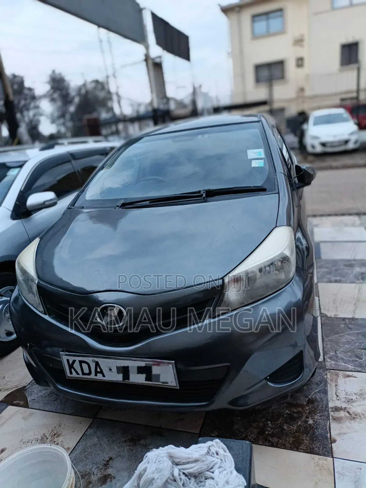 Toyota Vitz 2008 Matt Black